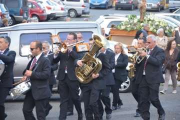 Procesión religiosa por el Valle de Jinámar-Telde (Foto F.J. Santana)